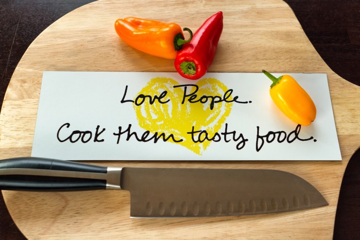 Love People, Cook them tasty food
