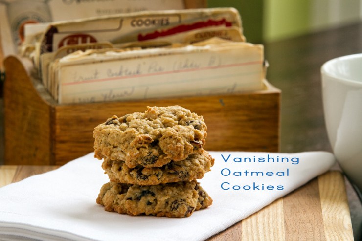 My Grandmother's Recipe Box in the background