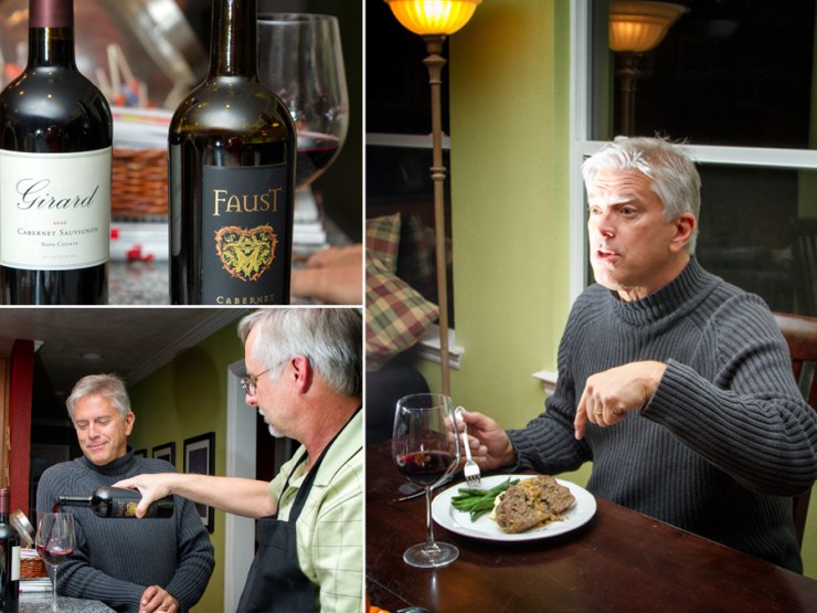 Great food and interesting dinner conversation go well together