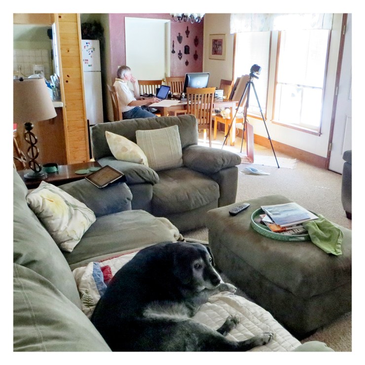 Our mountain "office"