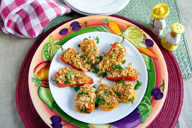 Plate o'pepper poppers