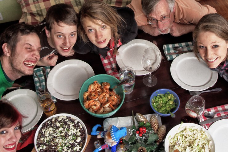 Christmas Eve with the Fam