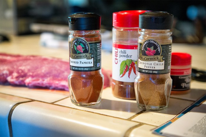 Spices are crucial to this recipe