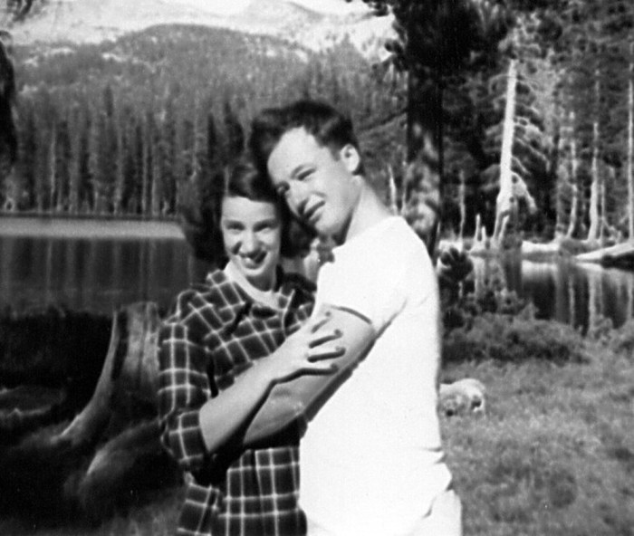 My mom and dad at Fallen Leaf Lake when they became engaged