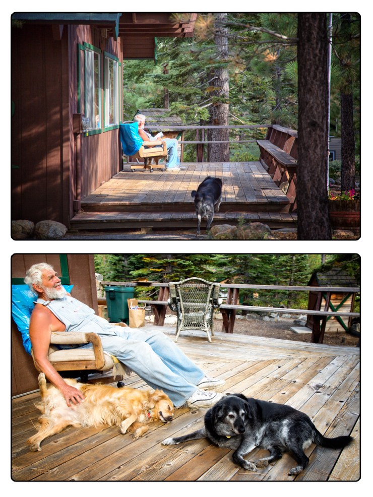 Obie loves to visit Lacy and Ralph