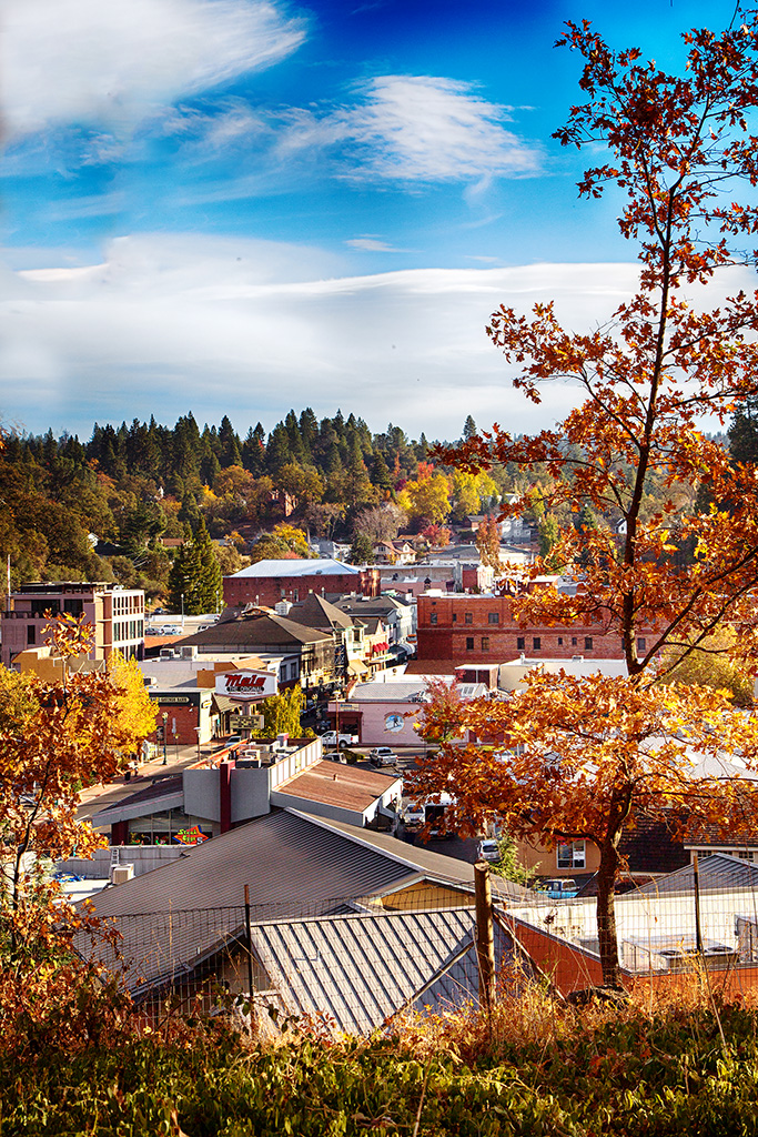 View of Placerville from the Old City Cemetery