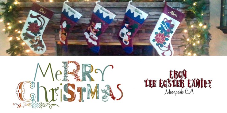 Foster Family Greeting