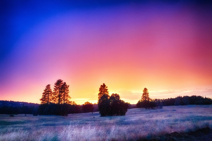 Sunset after a storm