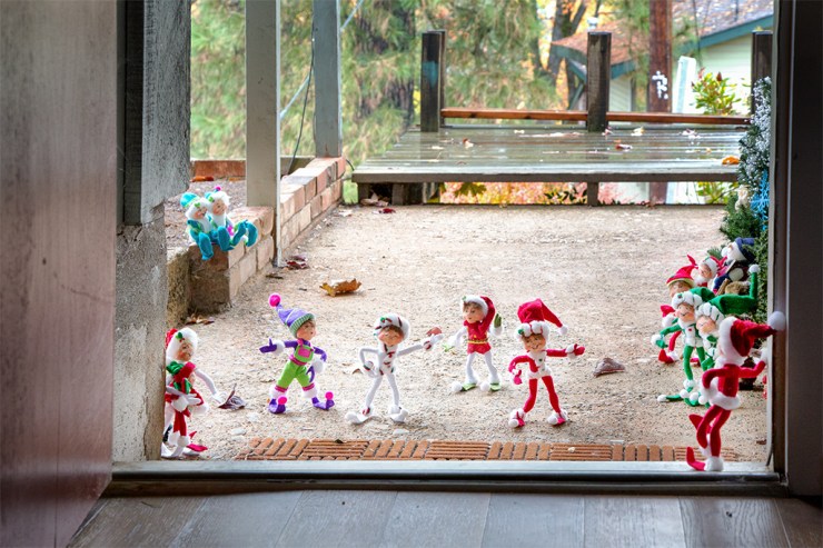 Edmond Elf's relatives return