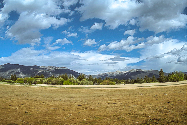 Obie's view of the way back