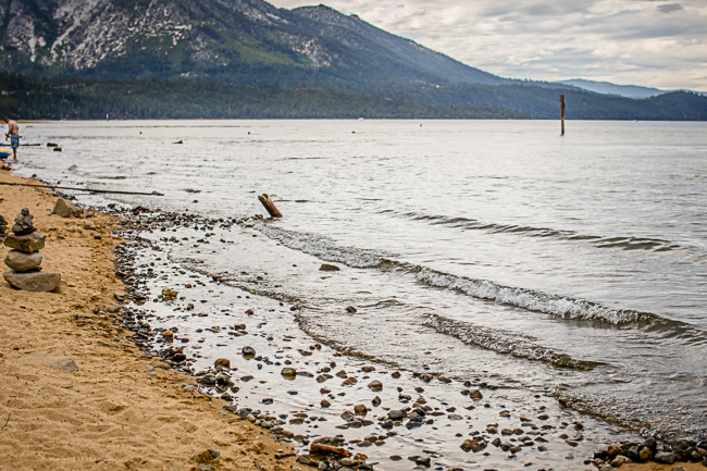 The Beach at Lake Tahoe